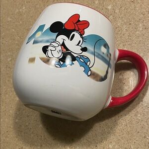 Disney Minnie Mouse White and Red Mug